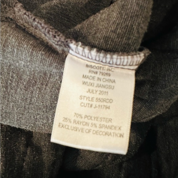 Girls' Gray Ruffled Jacket Kate Mack Size 8 - Picture 4 of 4